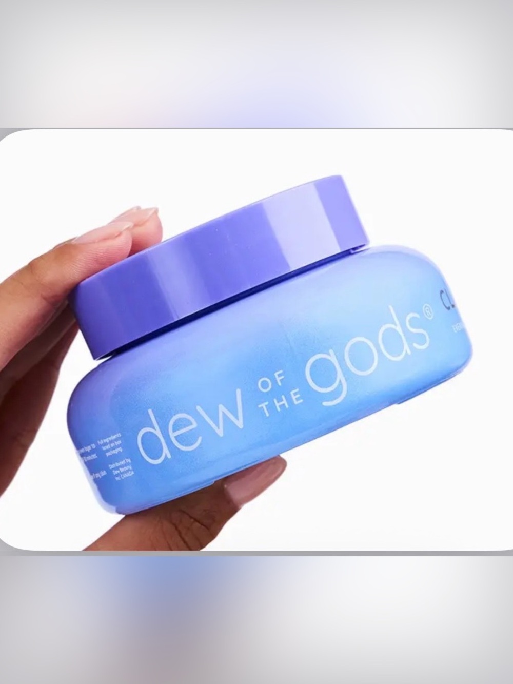 Dew of the Gods Claydream Evening Ceramide Barrier Mask, 100 ml / 3.38 fl. oz.